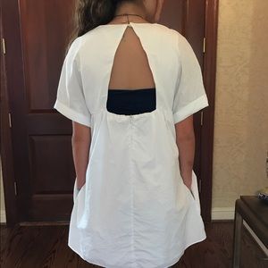 White romper from Zara